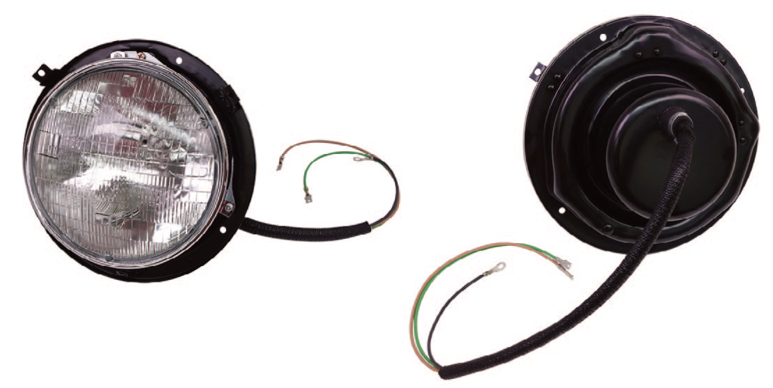 1956 CHEVROLET COMPLETE HEADLIGHT ASSEMBLY